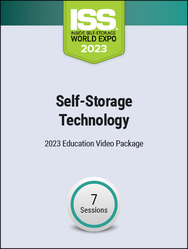 Video Pre-Order - Self-Storage Technology 2023 Education Video Package